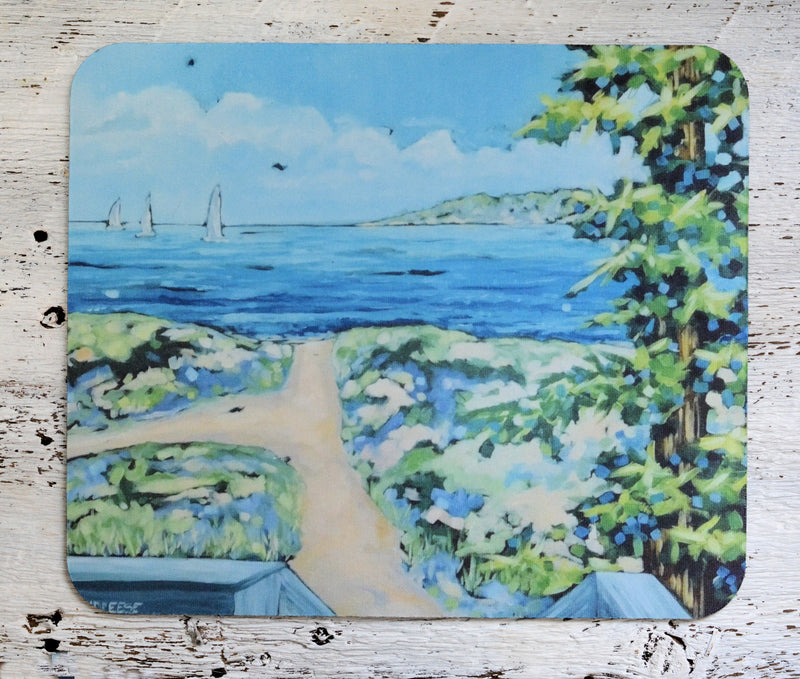 Mousepad: Beach Path.
