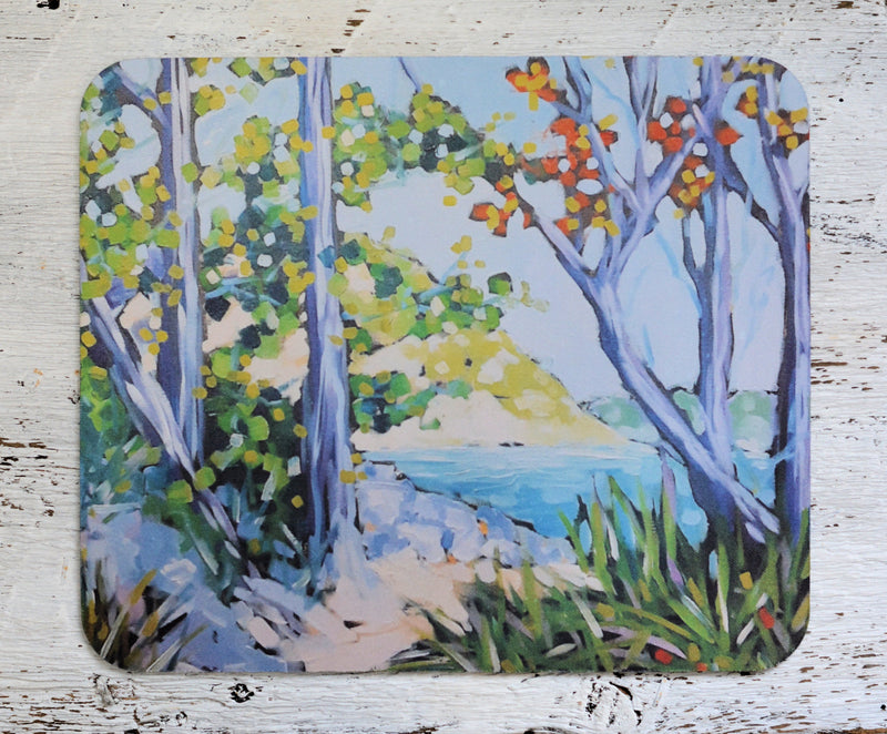 Mousepad: A Walk Along the Shoreline.