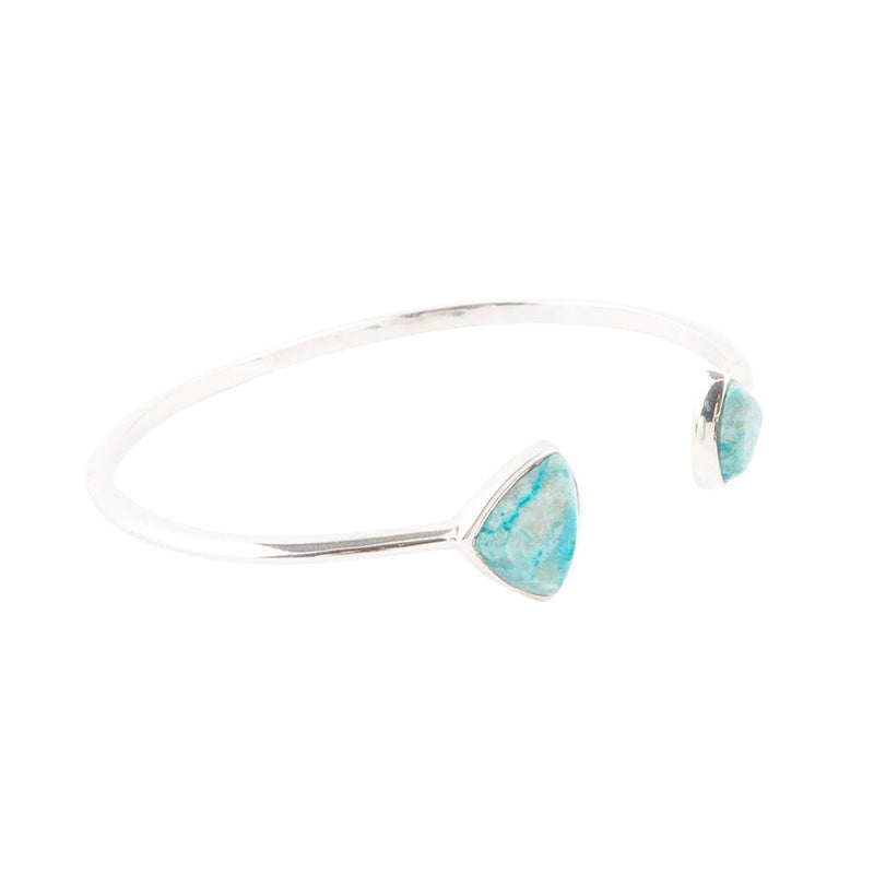 Chrysocolla Open Cuff Bracelet