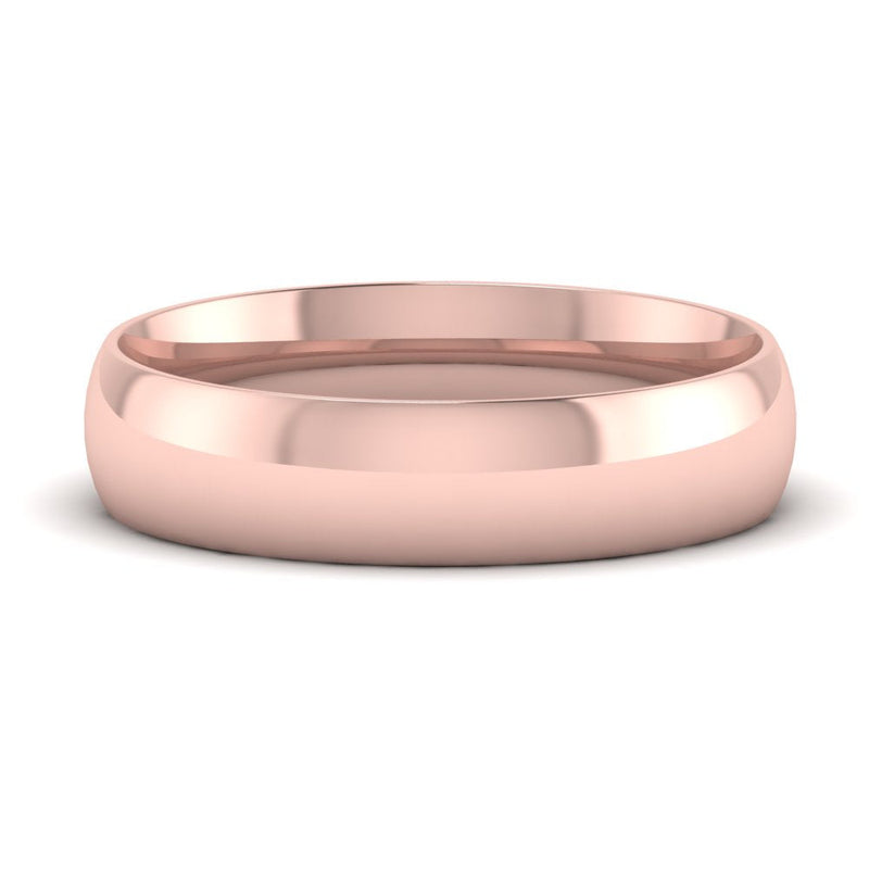 5 mm Wedding Band Classic Comfort Fit