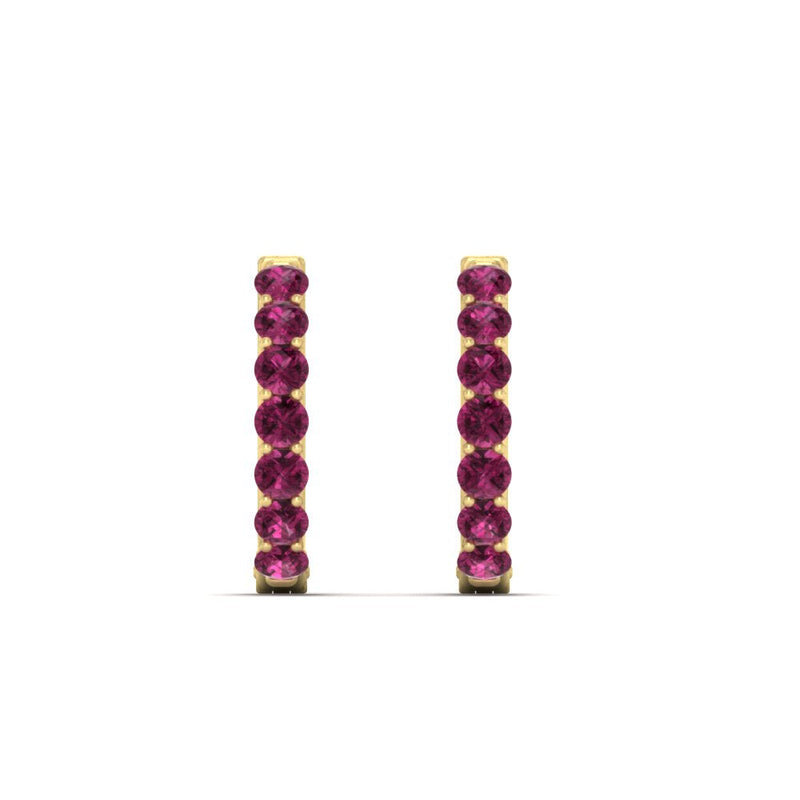 Modern Huggie Hoop Earrings