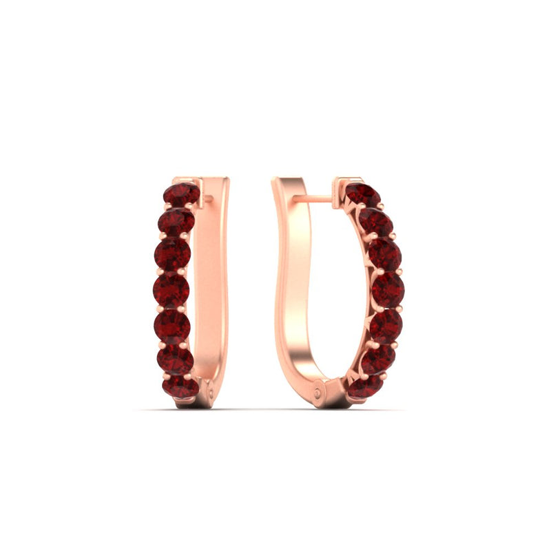 Modern Huggie Hoop Earrings