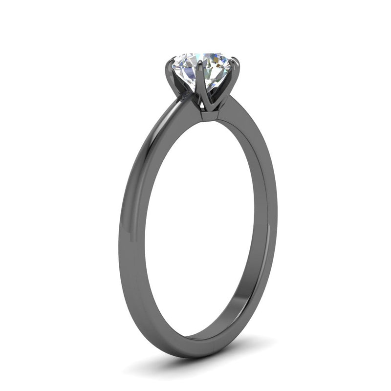 Classic Six Prong Solitaire Ring