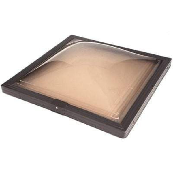 Fixed Curb Mount Impact Aluminum Skylight - Bronze/Clear