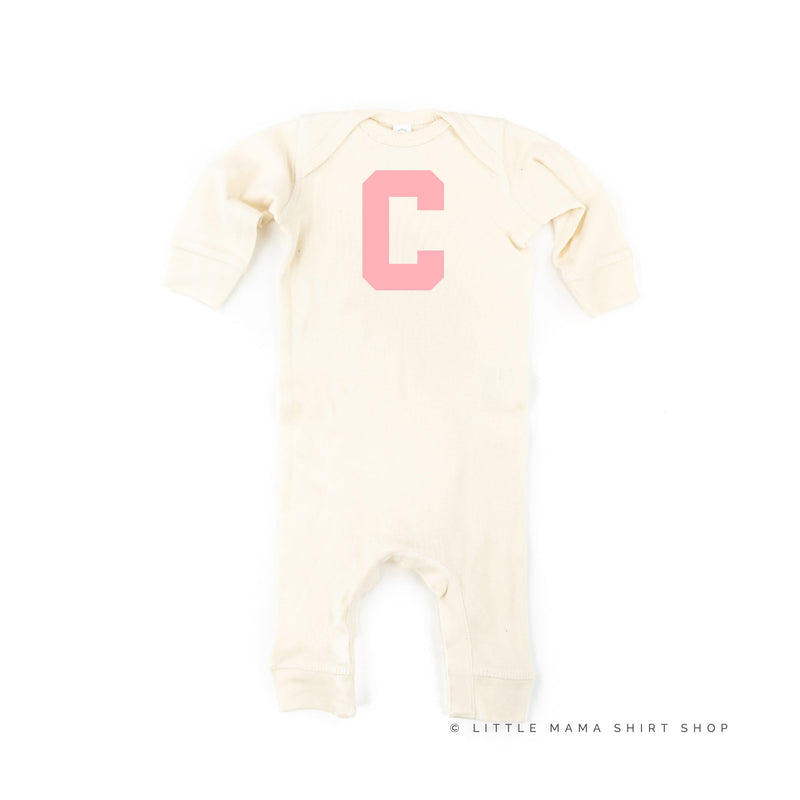 Varsity Initials - Baby Sleeper