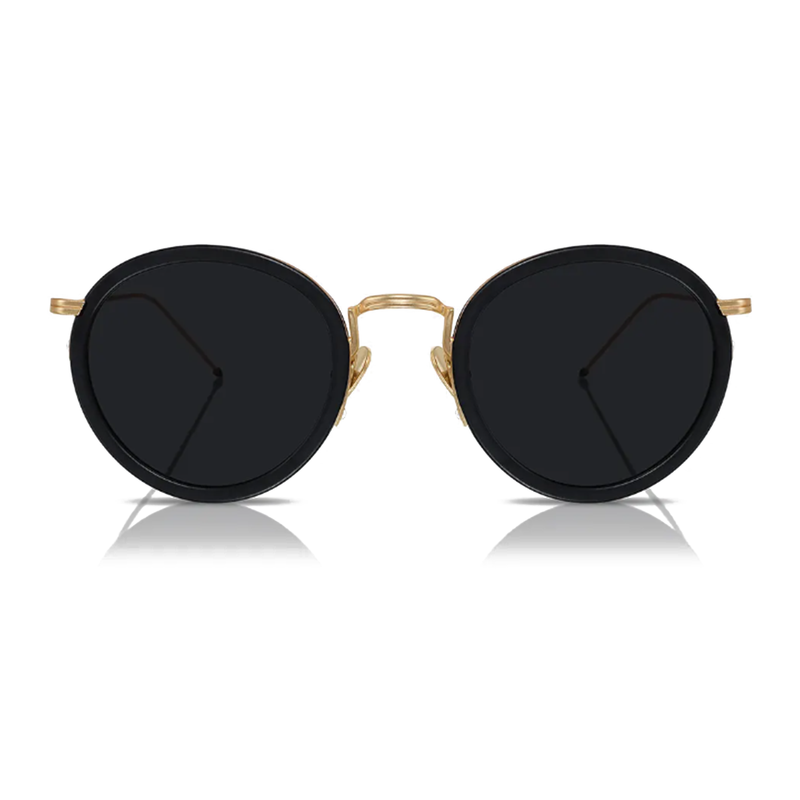 Coco 48mm Round Sunglasses | Black
