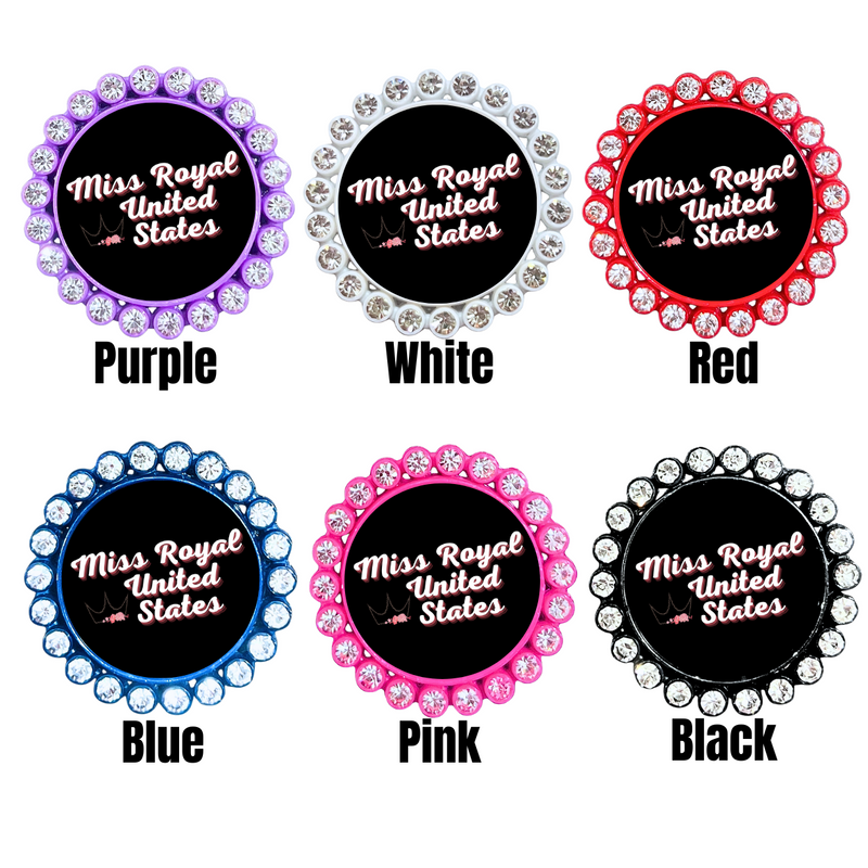 Sparkle 1" Custom | Magnetic Brooch Pin