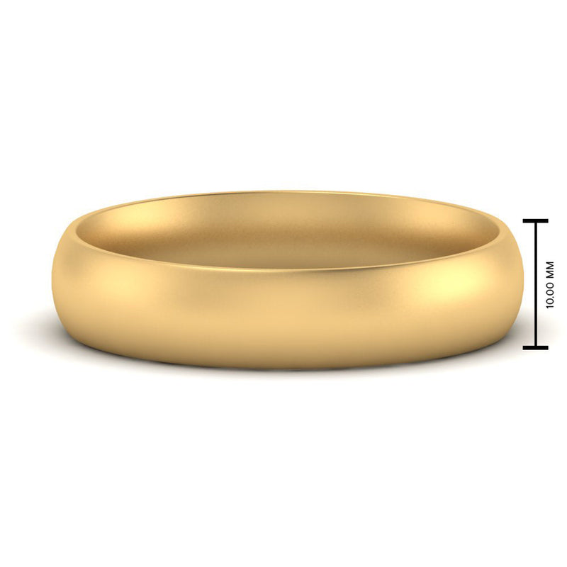 Comfort Fit Mens Wedding Band