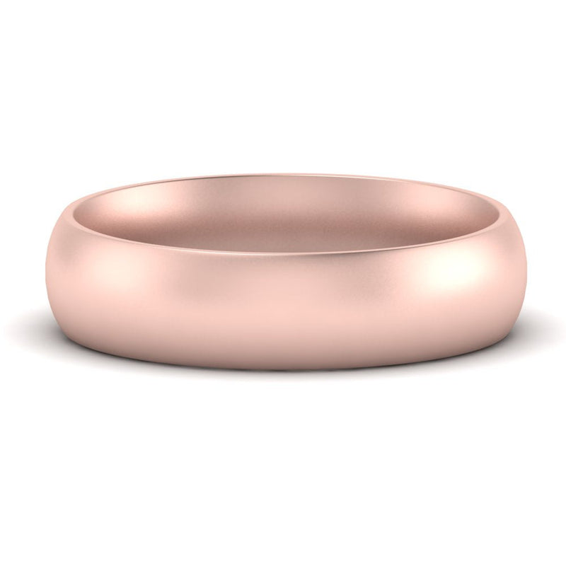 Comfort Fit Mens Wedding Band