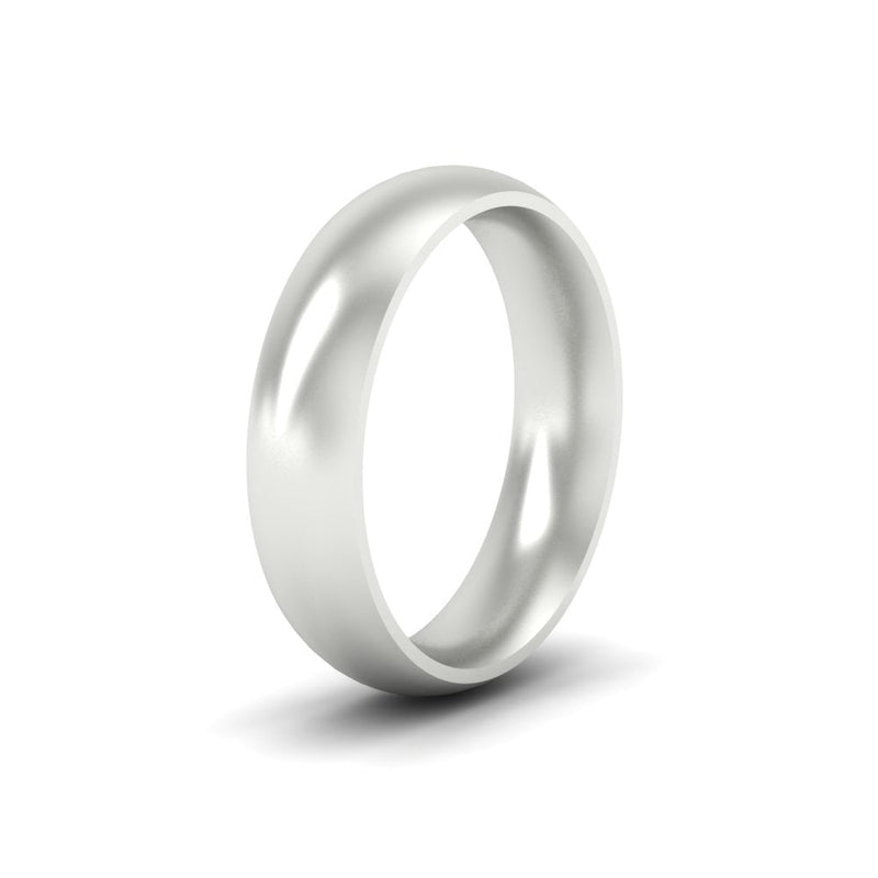 Minimalist 4mm Mens Wedding Band