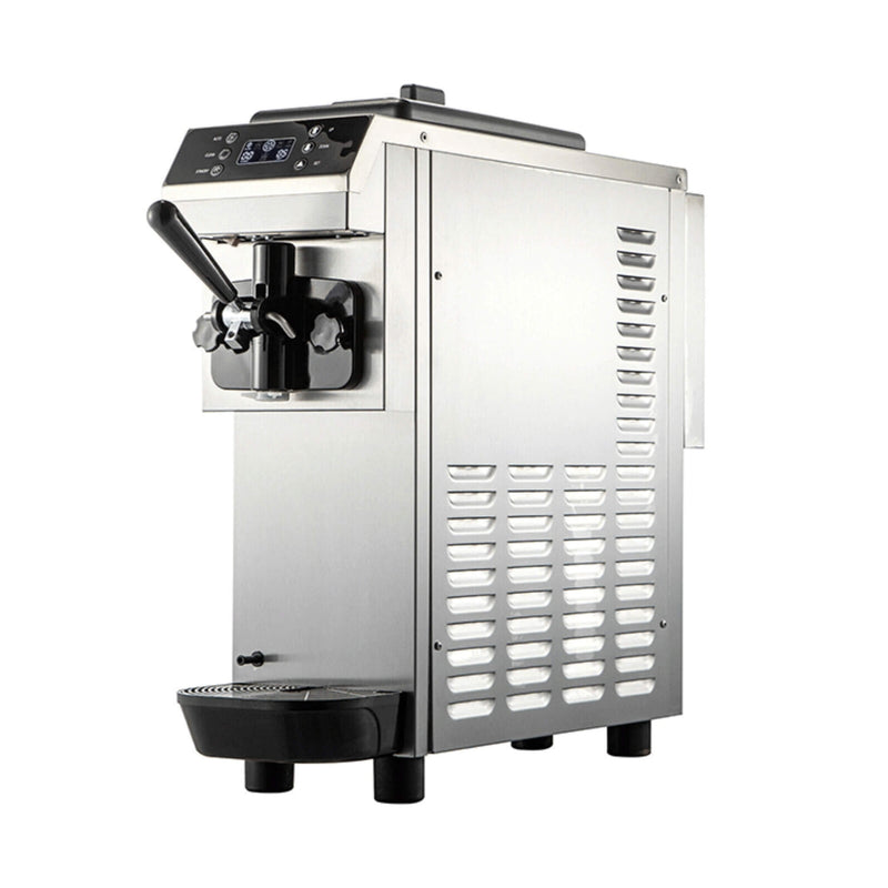 Commercial Single Flavor Soft Serve Ice Cream Machine Maker, 13L/H (SAK84035)