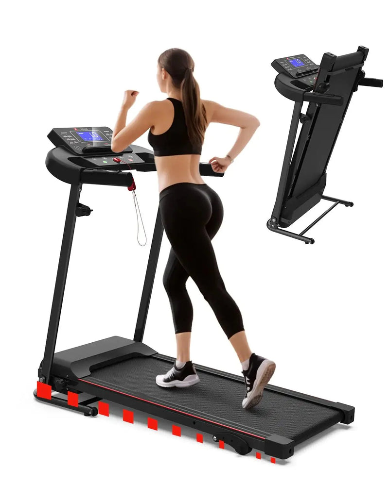 Foldable HIIT Treadmill Walker for Small Spaces