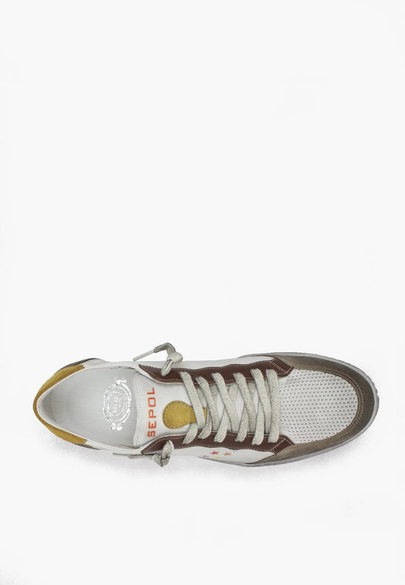 Constantinople Sneaker White Tan