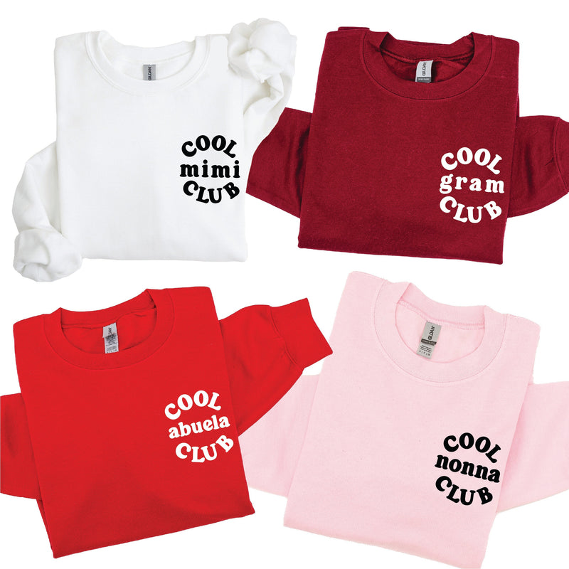 "Cool _____ Club" - Smiley (pf&b) - (Choose Your Name) - BASIC Fleece
