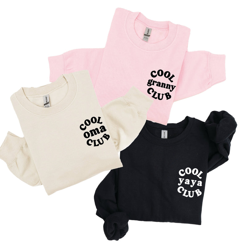 "Cool _____ Club" - Smiley (pf&b) - (Choose Your Name) - BASIC Fleece