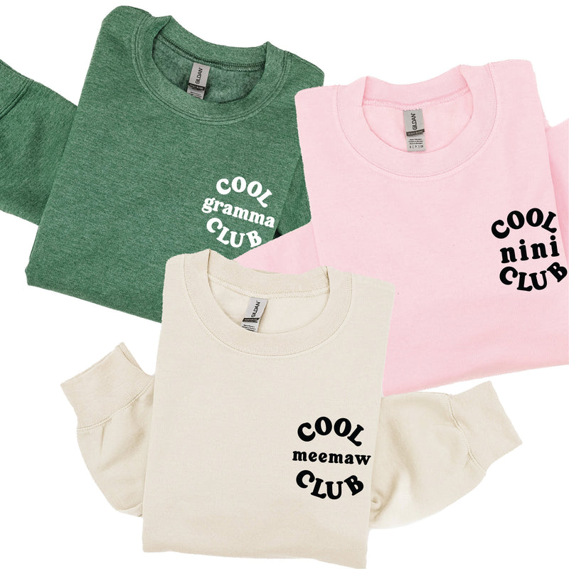 "Cool _____ Club" - Smiley (pf&b) - (Choose Your Name) - BASIC Fleece