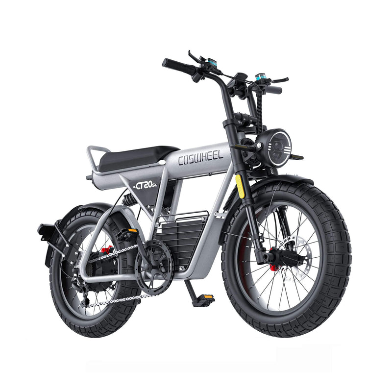 Coswheel CT20S 60V35AH 2000W 7-Speed Full-Suspension Electric Bike (SAK87104)