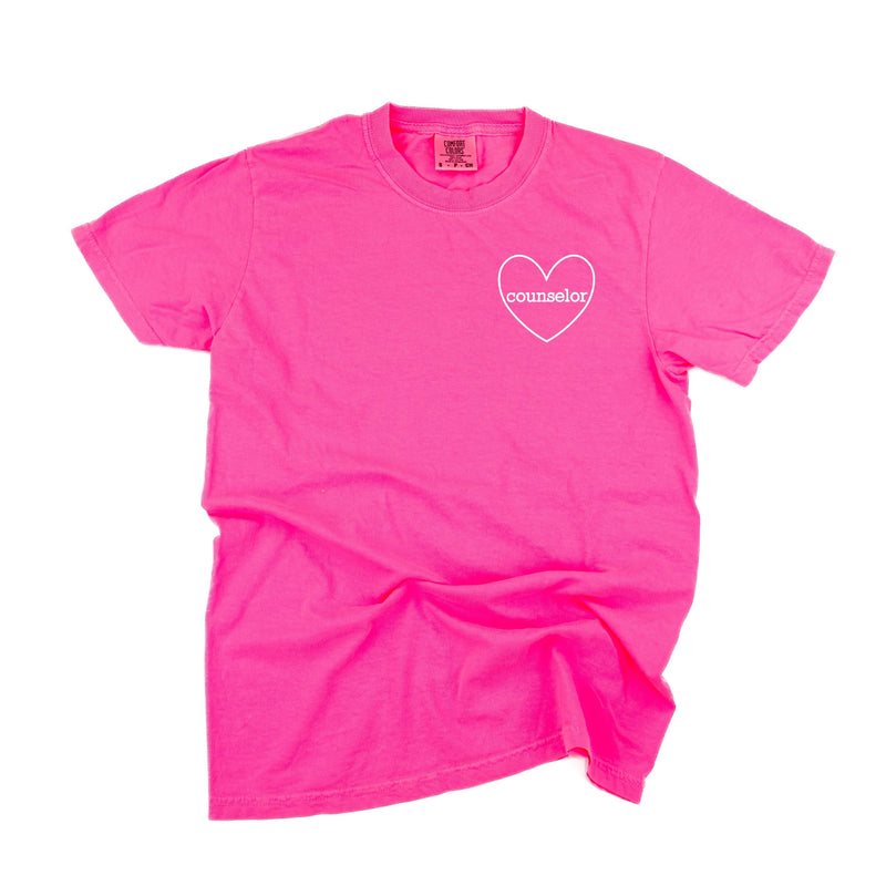 Custom Name (Heart Around) - PERSONALIZE IT! - Comfort Colors Tee