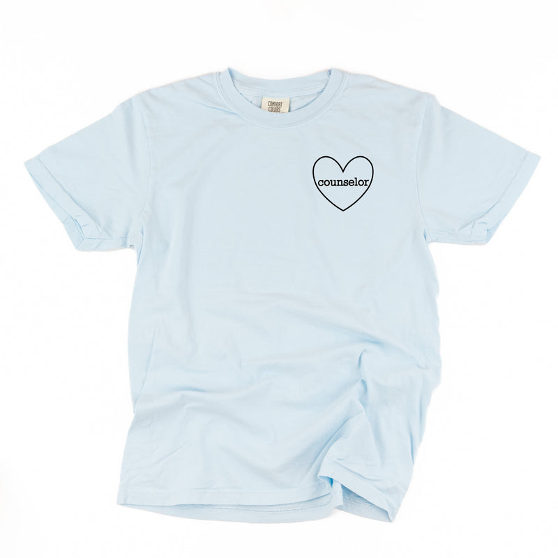 Custom Name (Heart Around) - PERSONALIZE IT! - Comfort Colors Tee