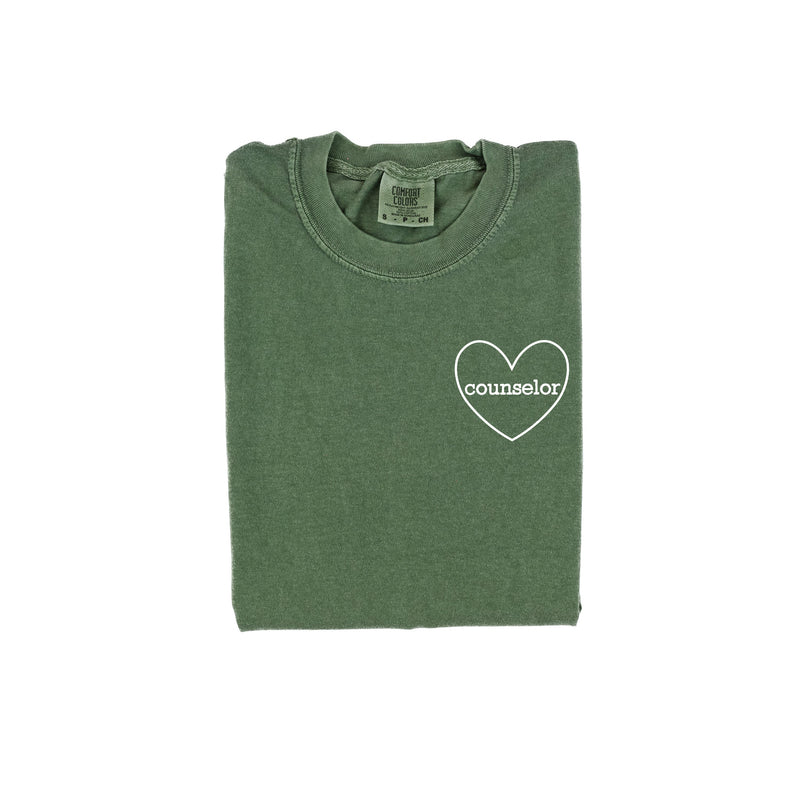 Custom Name (Heart Around) - PERSONALIZE IT! - Comfort Colors Tee
