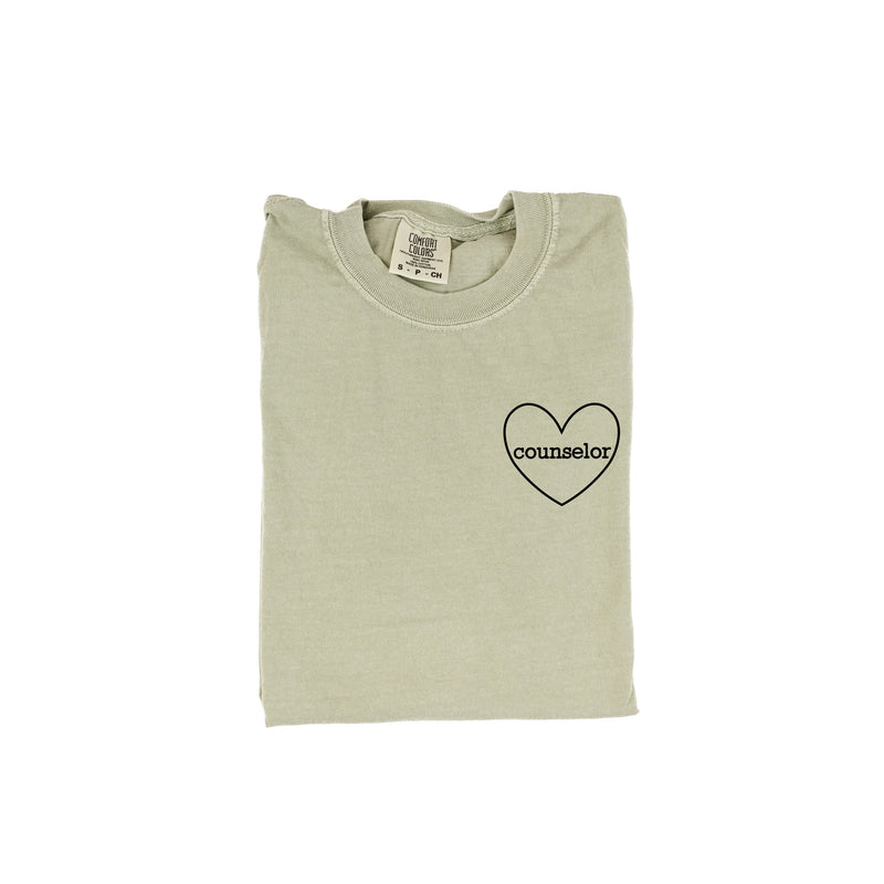 Custom Name (Heart Around) - PERSONALIZE IT! - Comfort Colors Tee