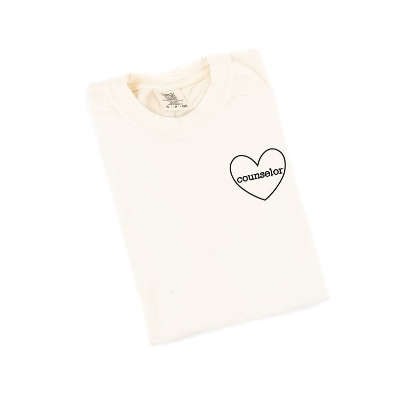 Custom Name (Heart Around) - PERSONALIZE IT! - Comfort Colors Tee