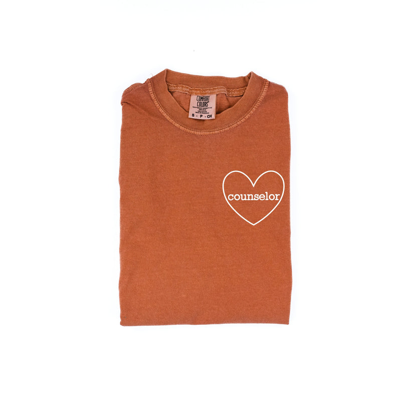 Custom Name (Heart Around) - PERSONALIZE IT! - Comfort Colors Tee