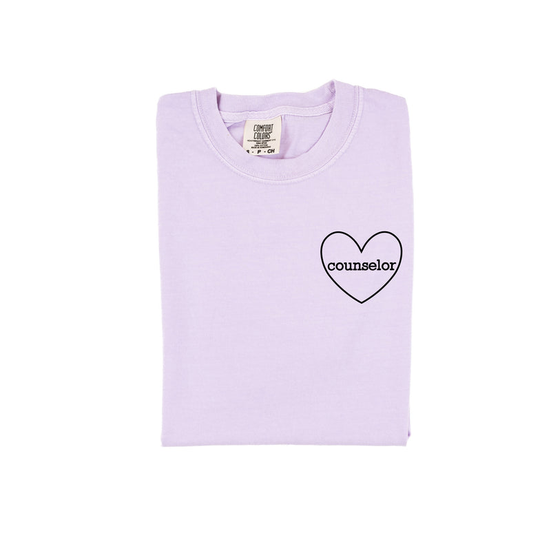 Custom Name (Heart Around) - PERSONALIZE IT! - Comfort Colors Tee