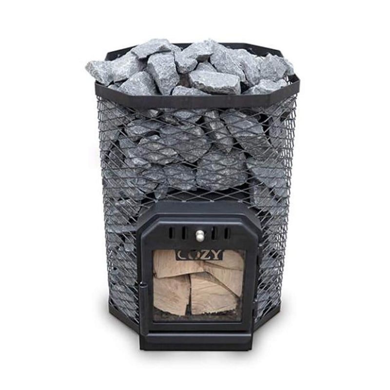 Cozy Heat Thru-Wall Wood Fired Sauna Heater Stove [COZY TW] (SAK82634)