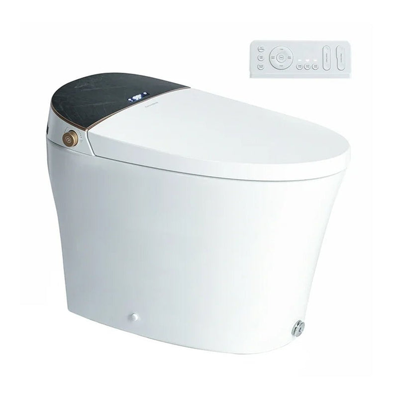 Alora Premium Smart Tankless Bidet Toilet W/ Adjustable Heated Seat, Water & Air Dryer (96174253)