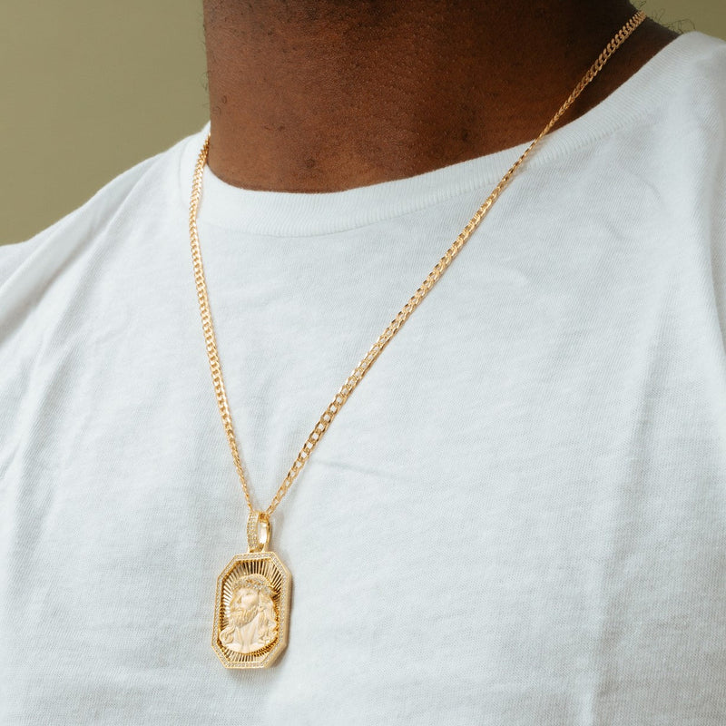 Men's Jesus Pendant