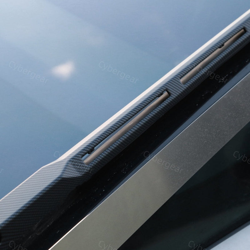 [Carbon Fiber Pattern ABS] Wiper Protection Trim Cover For Cybertruck