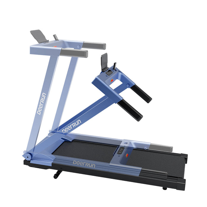 DeerRun All-New 2026 A1 Pro Move+  6% Incline Foldable Treadmill——Upgraded Chip & NFC Support | 350Lbs, 10mph Blue