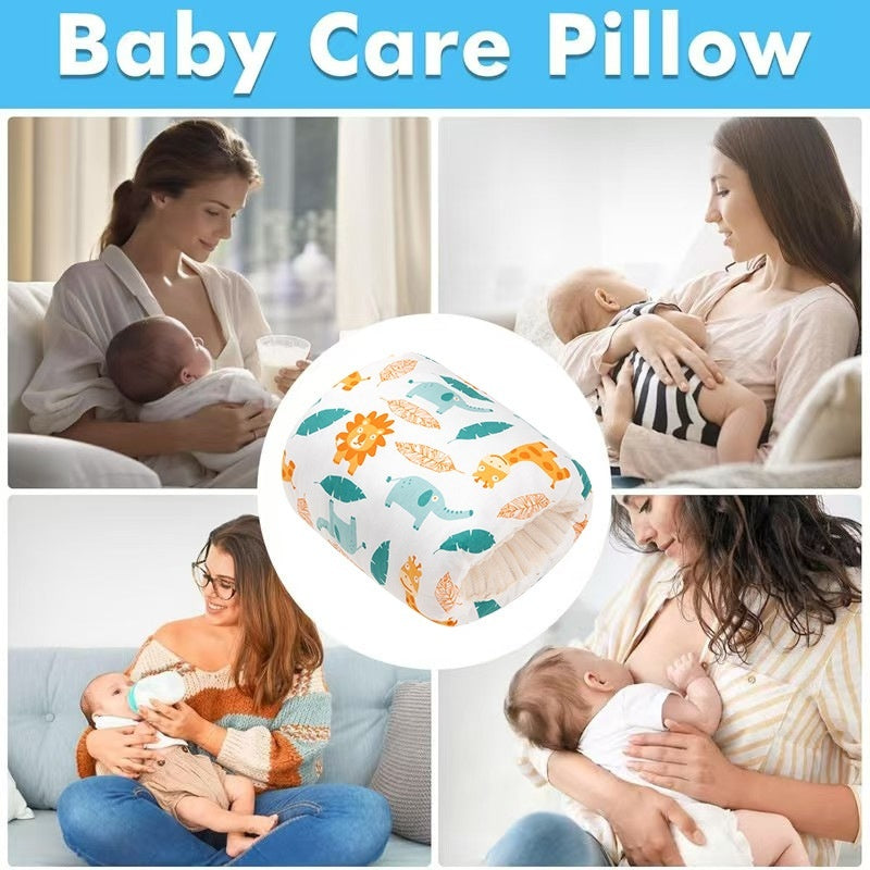 Cotton Velvet Nursing Pillow – Thick, Soft & Ergonomic Baby Support