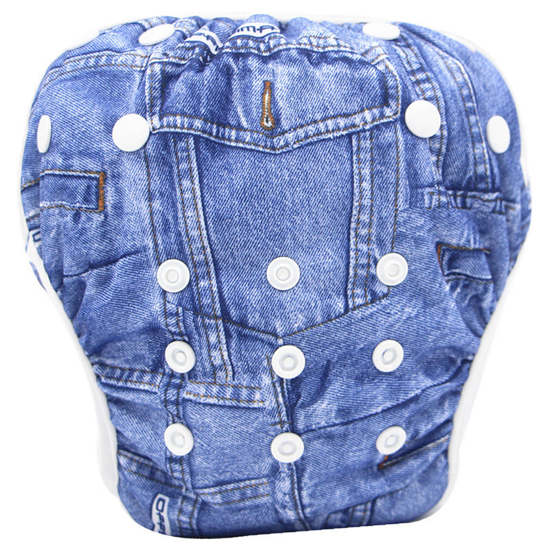 Fashionable Children's Cartoon Swim Trunks