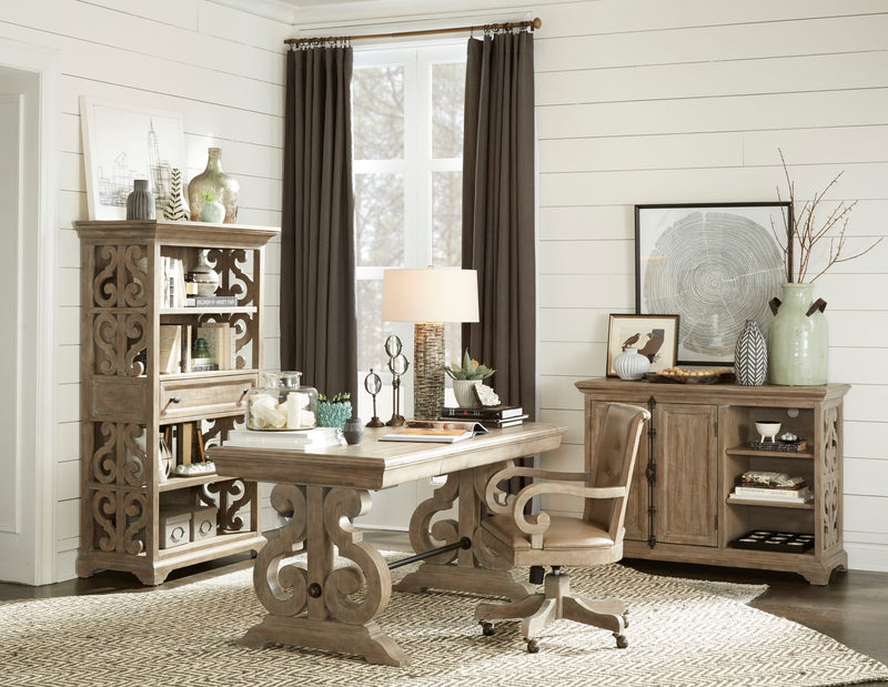 Tinley Park - Writing Desk - Dove Tail Gray