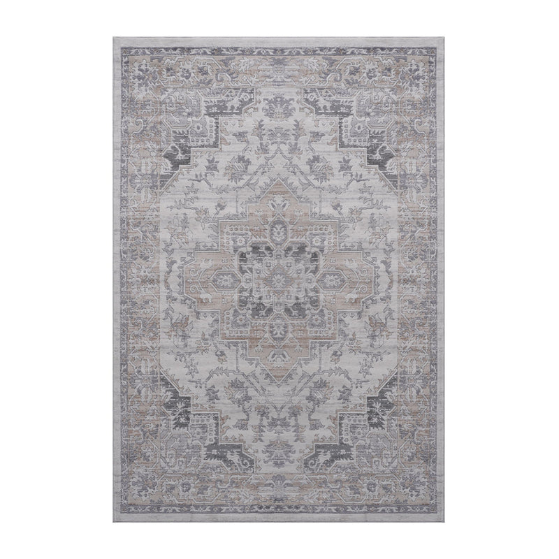 Marfi - 6' X 9' Oriental Area Rug - Ivory / Beige