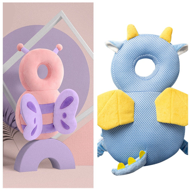 Baby Toddler Headrest Child Protection Baby Head Protection Cushion Cute Angel Wings