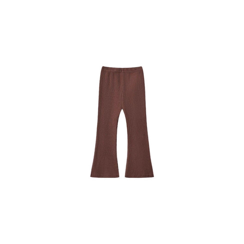 Versatile Casual And Stylish Solid-color Leggings For Little Girls