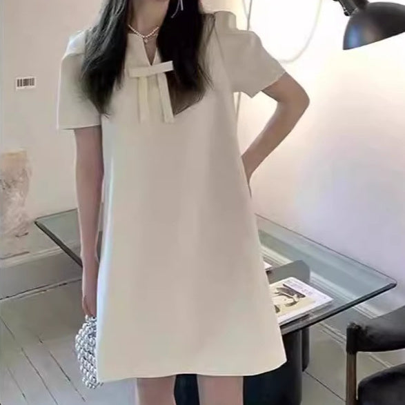 French Style Temperament Fairy Dress Hepburn Style Sleeveless Sling Back