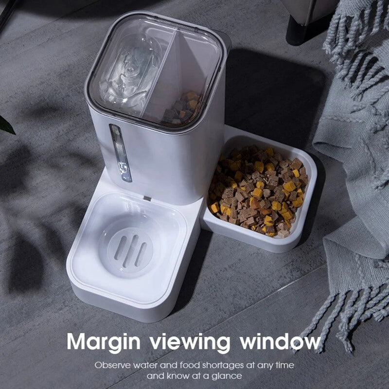2 in 1 Automatic Auto Pet Feeder