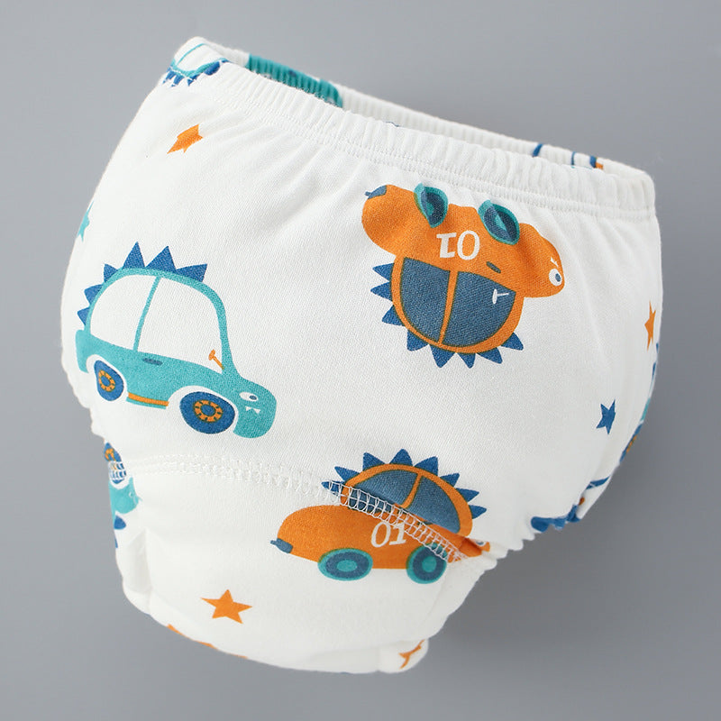 Washable 6-layer Breathable Gauze Baby Diaper Cover