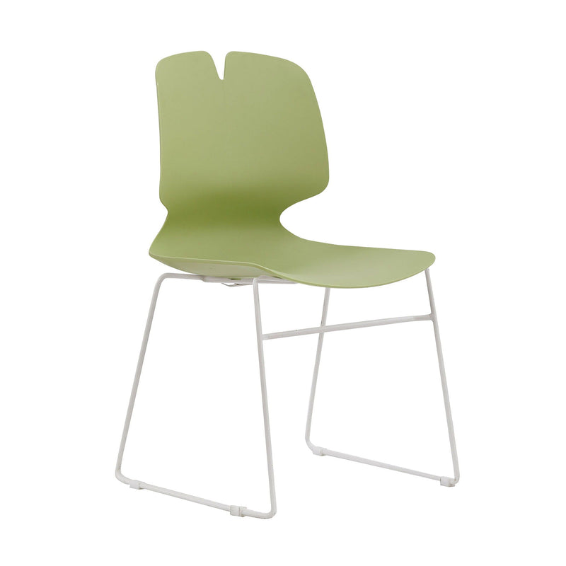 Modern Stacked Office Chairs (Set of 4)