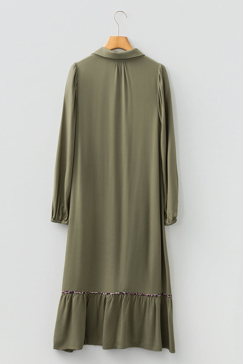 Noa Bracelet Sleeve Long Dress