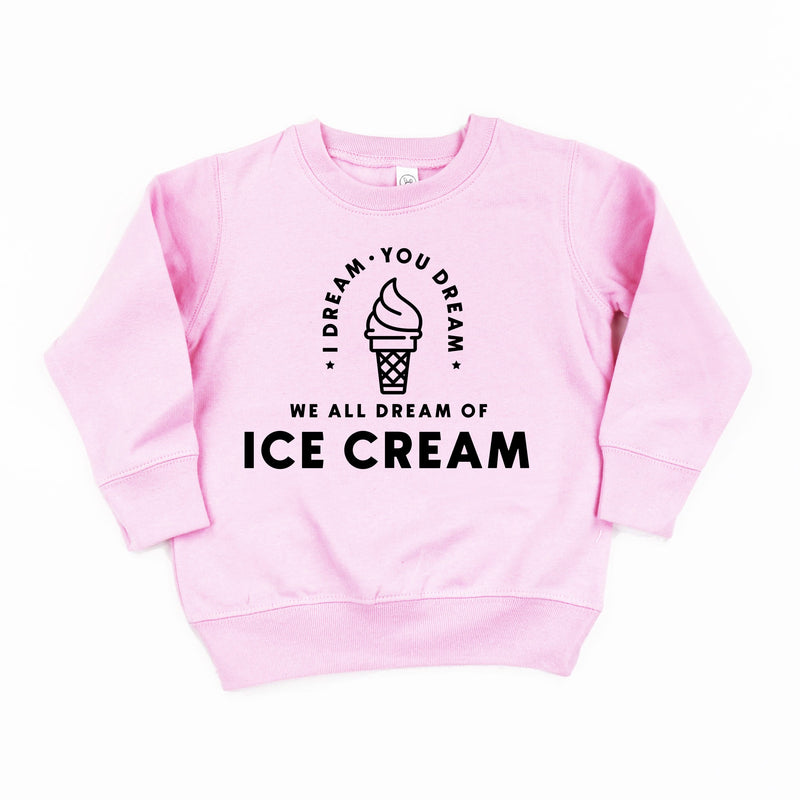 I DREAM OF ICE CREAM - Ice Cream Wrist Detail - Child Sweater
