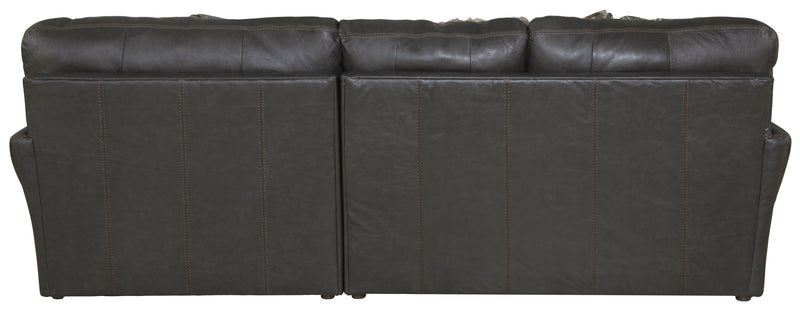 Denali - Italian Leather Match Sectional