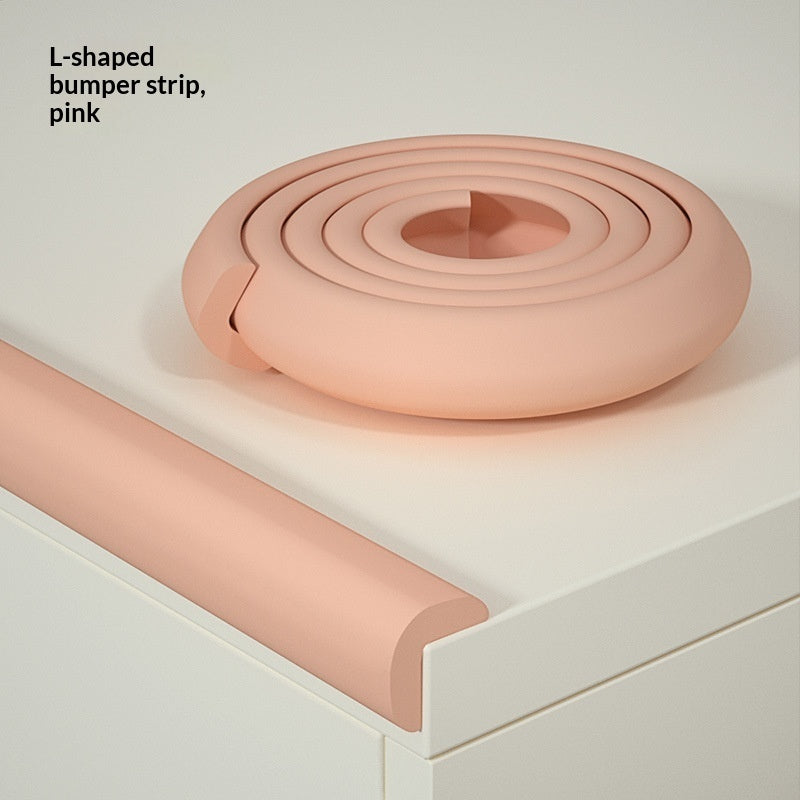 L Shaped Child Safe Corner Guards For Walls To Protect Babies Soft Padding For Home Use