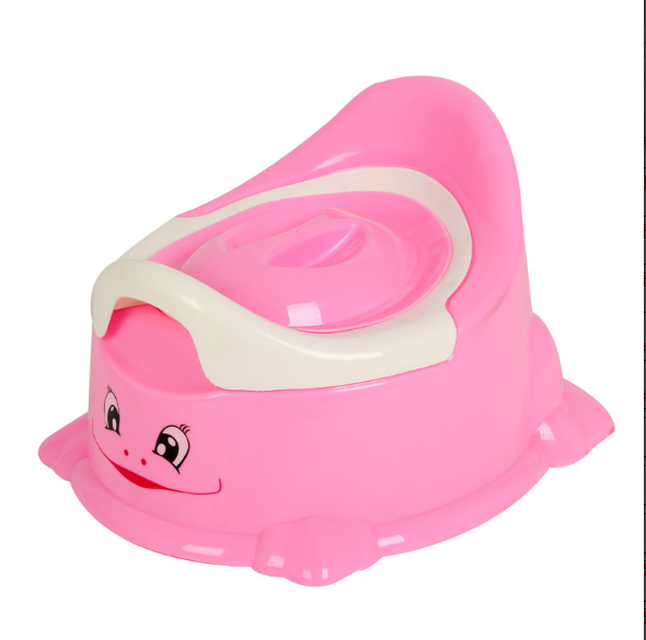Baby Smiling Face Toilet-Blue-30.5 × 26 ×19.5cm-1 piece