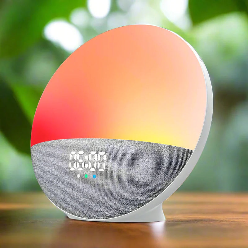 Sound machine sunrise alarm clock