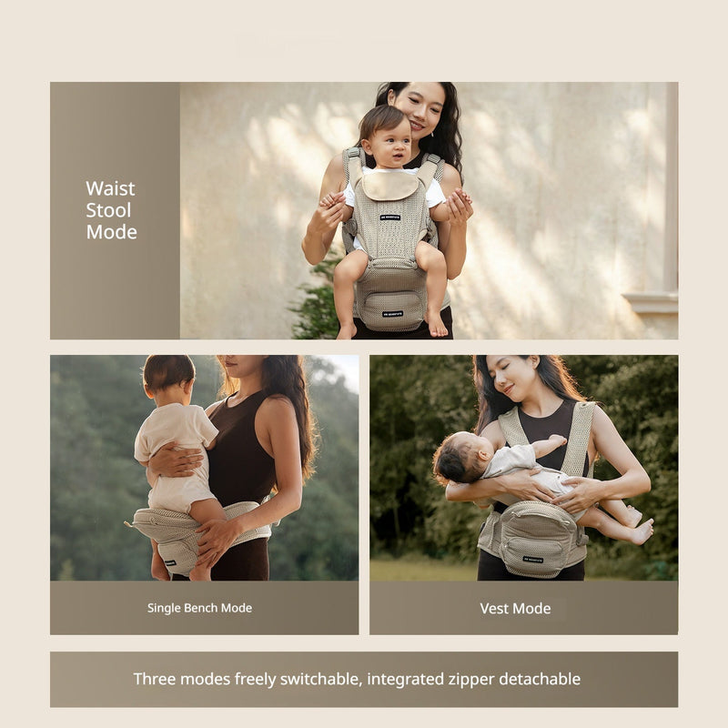 Lightweight And Breathable 3-in-1 Baby Carrier